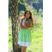 Embroidered dress "Pastel Spring"